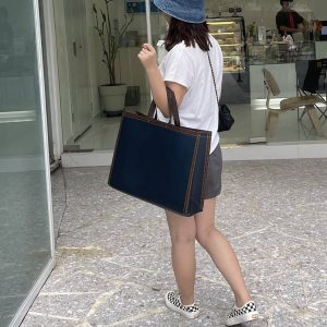 Fashion simple ladies non woven bag